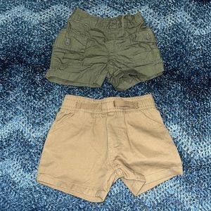 Baby cargo shorts